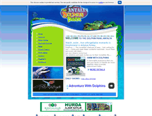 Tablet Screenshot of antalyadolphinland.com